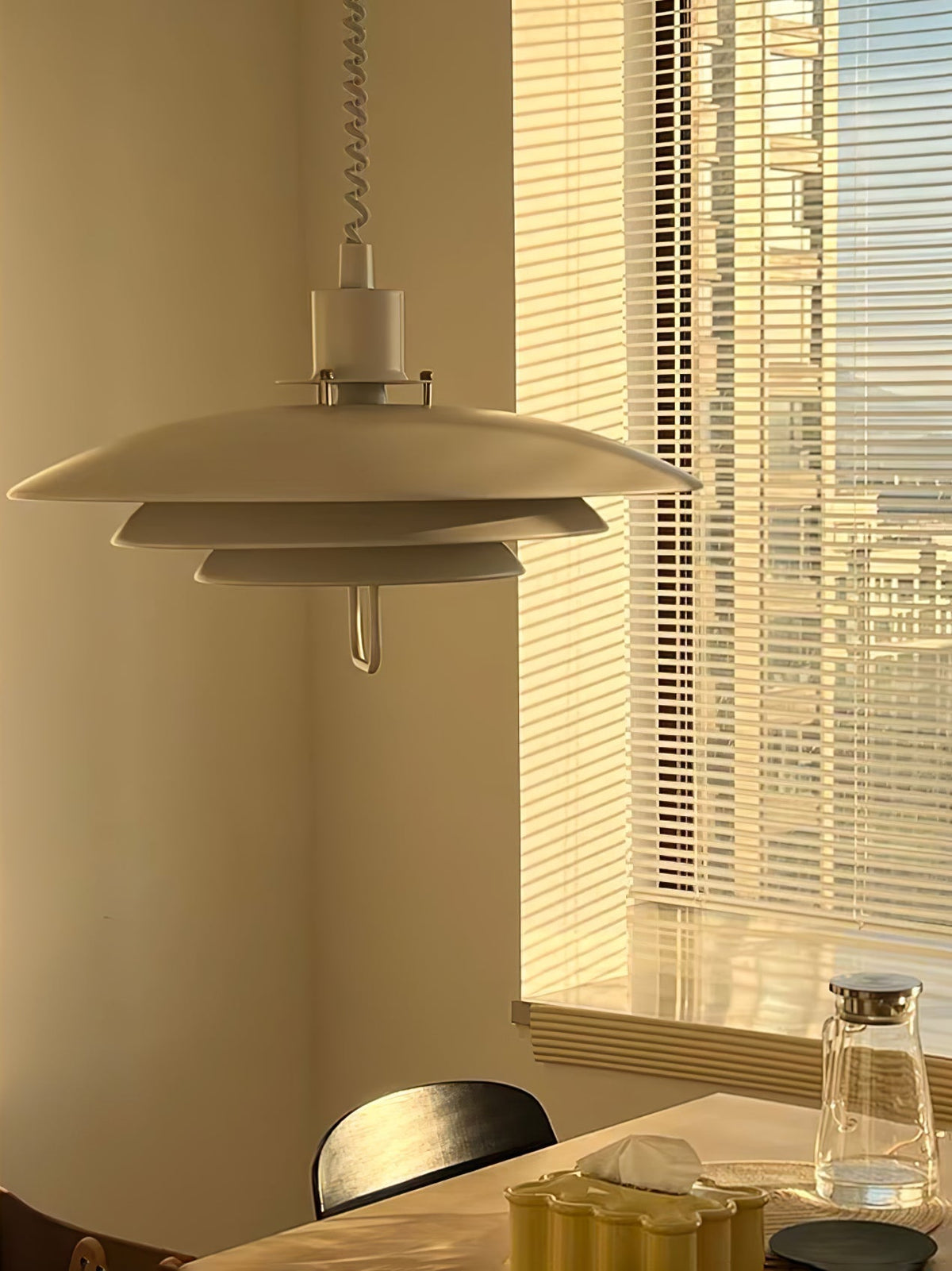 Divor Aluminium glamoureus hanglamp