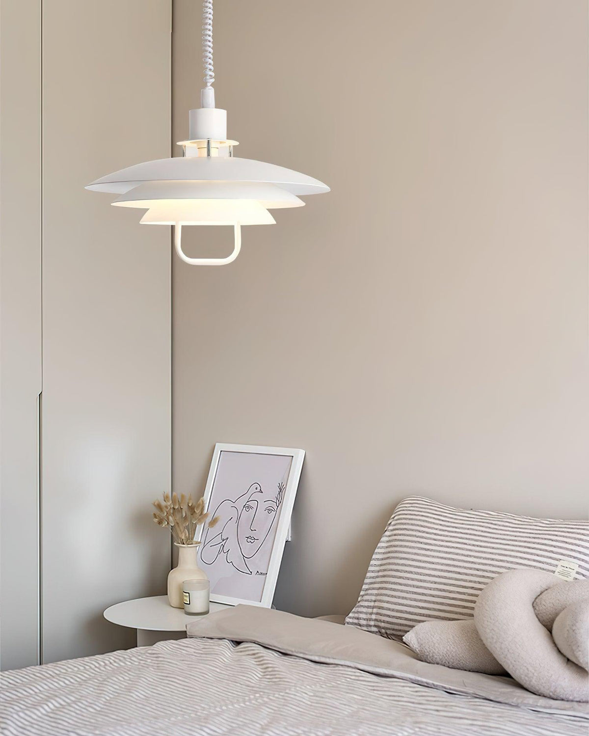 Divor Aluminium glamoureus hanglamp