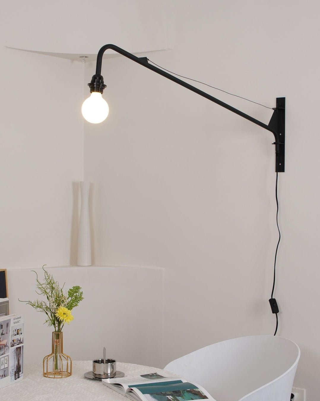 Blu Moderne minimalistische wandlamp