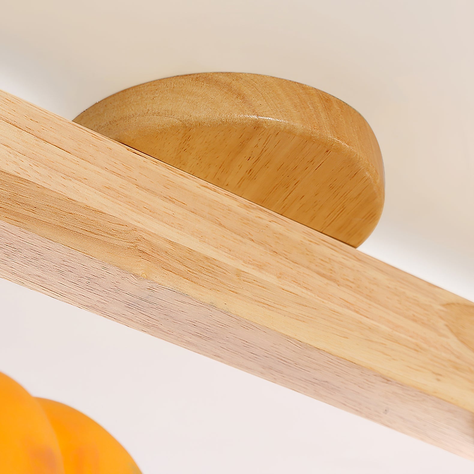 Ozawa Moderne Inbouwmontage Plafondlamp Hout Hars Slaakamer Gang