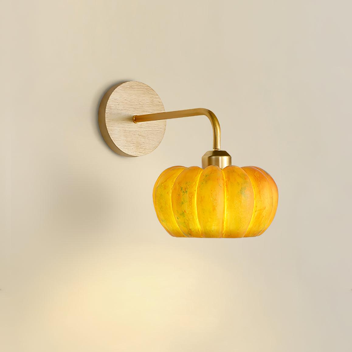 Vilorel creatieve wandlamp in pompoenvorm