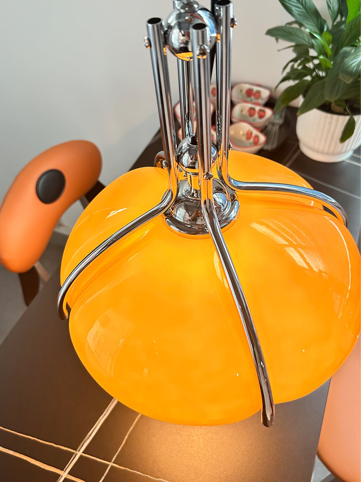 Ernorora Premium Noordse kunst hanglamp van glas