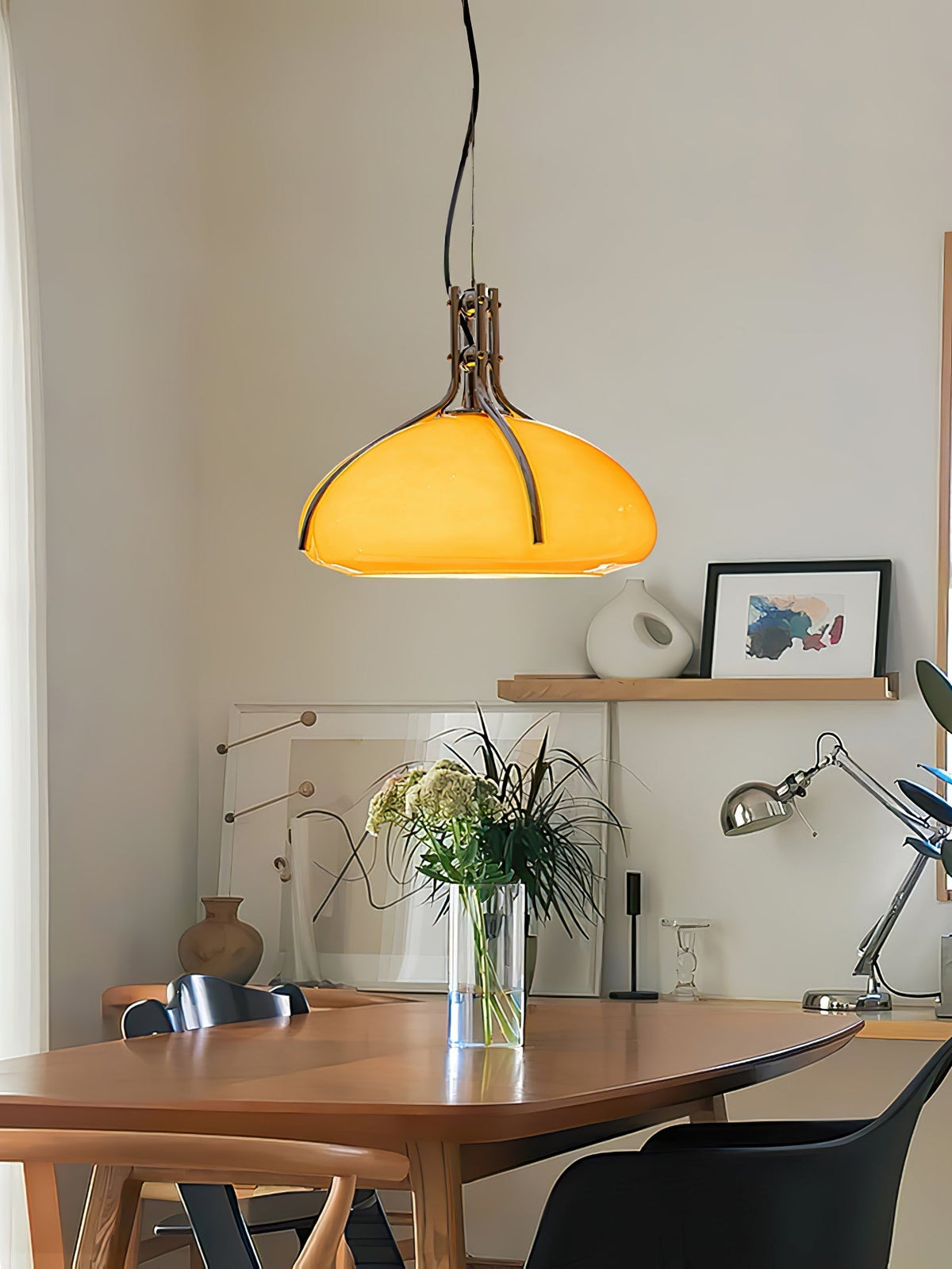Ernorora Premium Noordse kunst hanglamp van glas