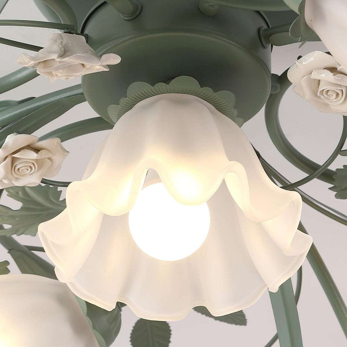 Nylirir unieke kunst Noordse kunst klassieke keramische plafondlamp