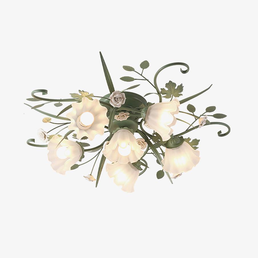 Nylirir unieke kunst Noordse kunst klassieke keramische plafondlamp