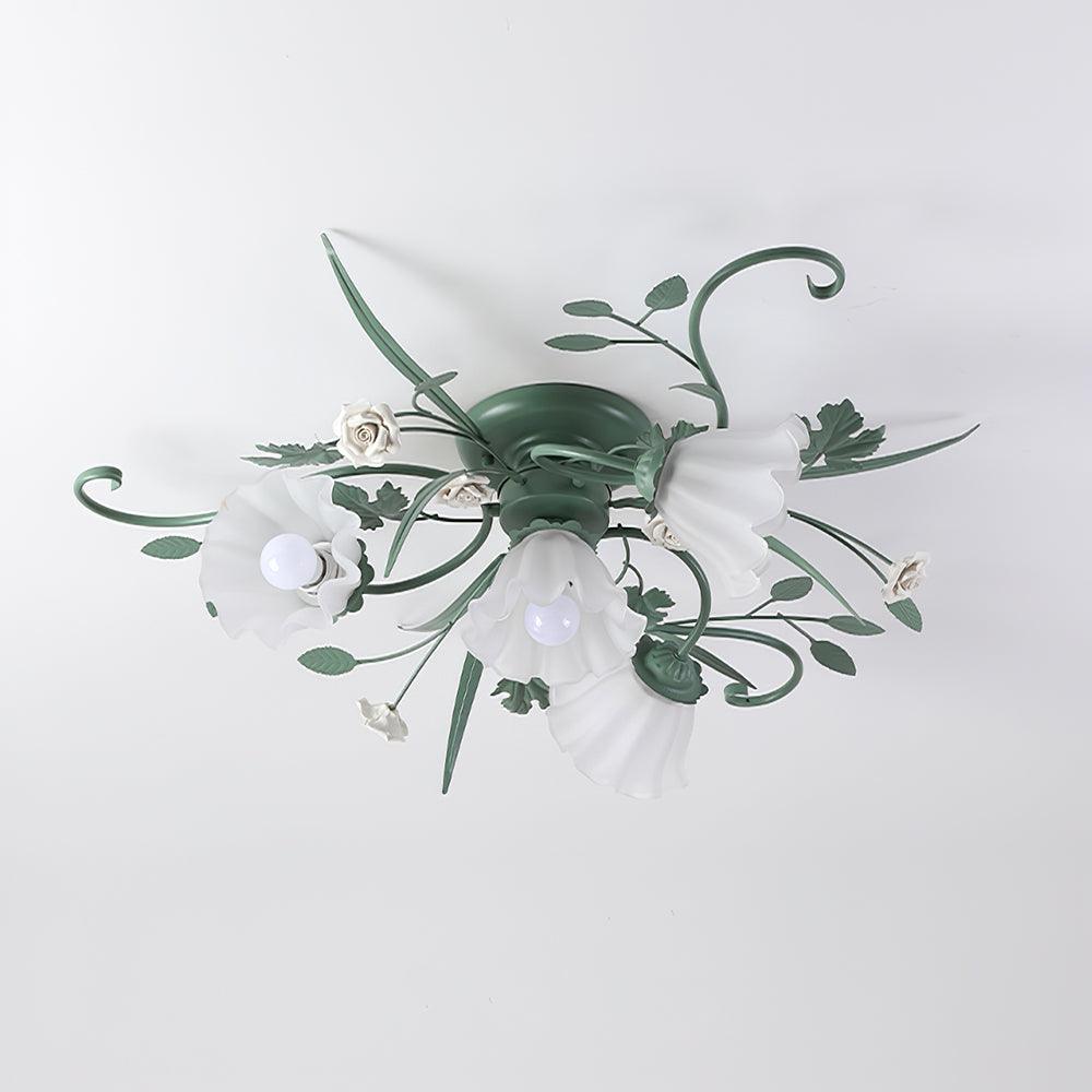 Nylirir unieke kunst Noordse kunst klassieke keramische plafondlamp