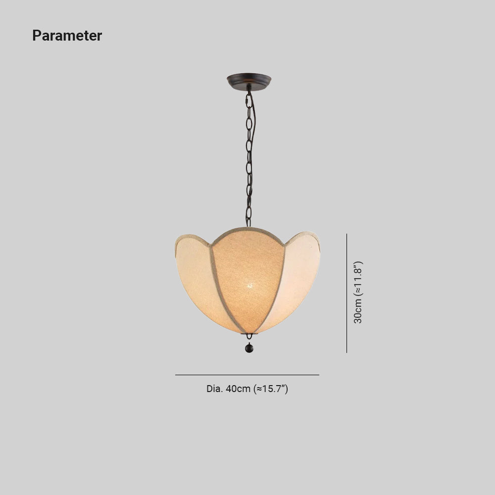 Renée Modern Bloem Stof Hanglampen Lampenkap Slaapkamer Eetkamer