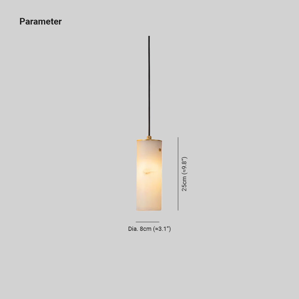 Ozawa Modern Ronde Metaal Hars Hanglampen Slaapkamer Eetkamer