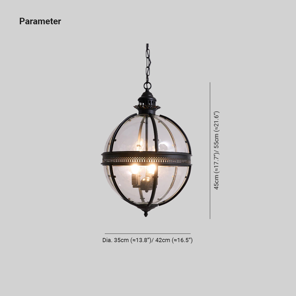 Alessio Vintage Glas Metaal Zwart Hanglampen Eetkamer Slaapkamer
