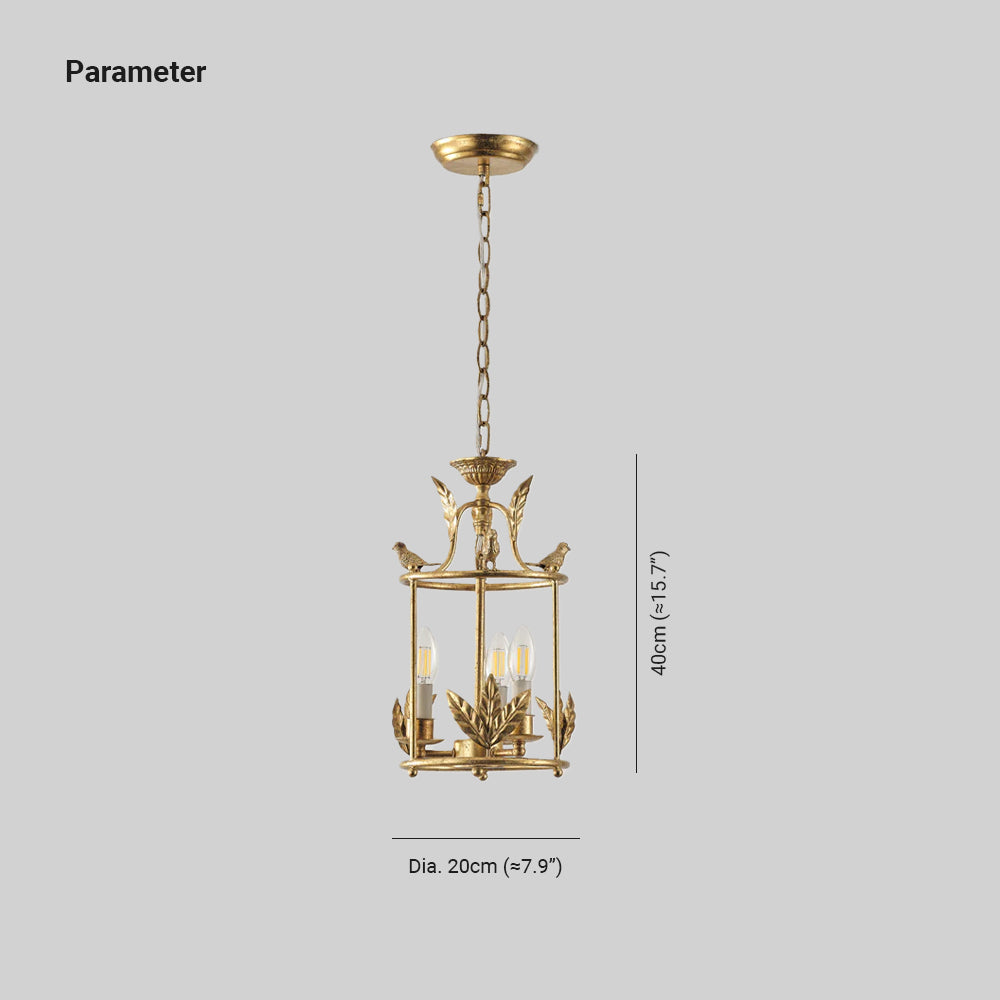 Alessio Vintage Metaal Bronzen Goud Hanglampen Eetkamer Slaapkamer
