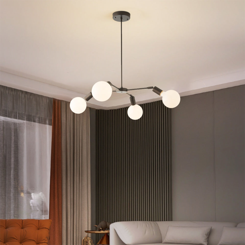 Valentina Modern LED Metaal Glas Kroonluchters Slaapkamer