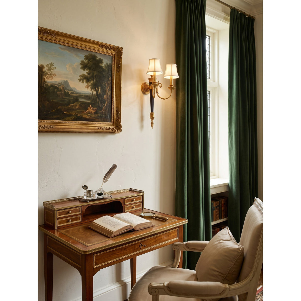 Duke wandlamp