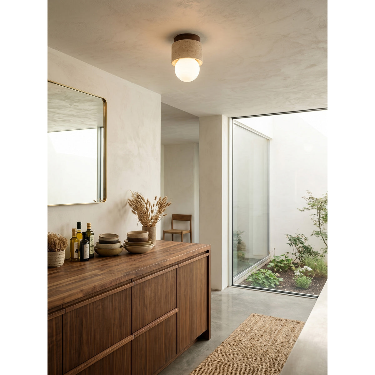 Avrenelle vlakke plafondlamp