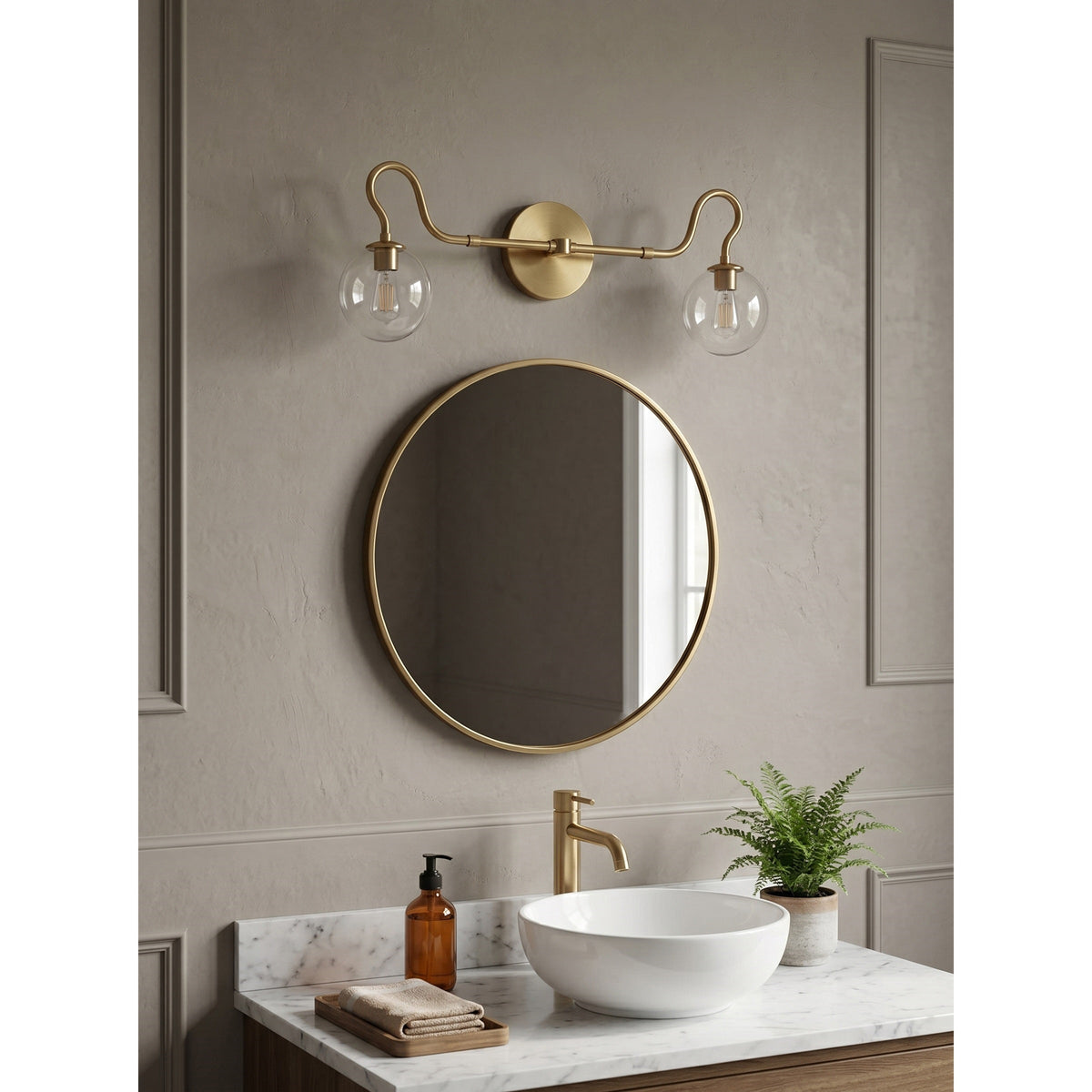 Marenne wandlamp met