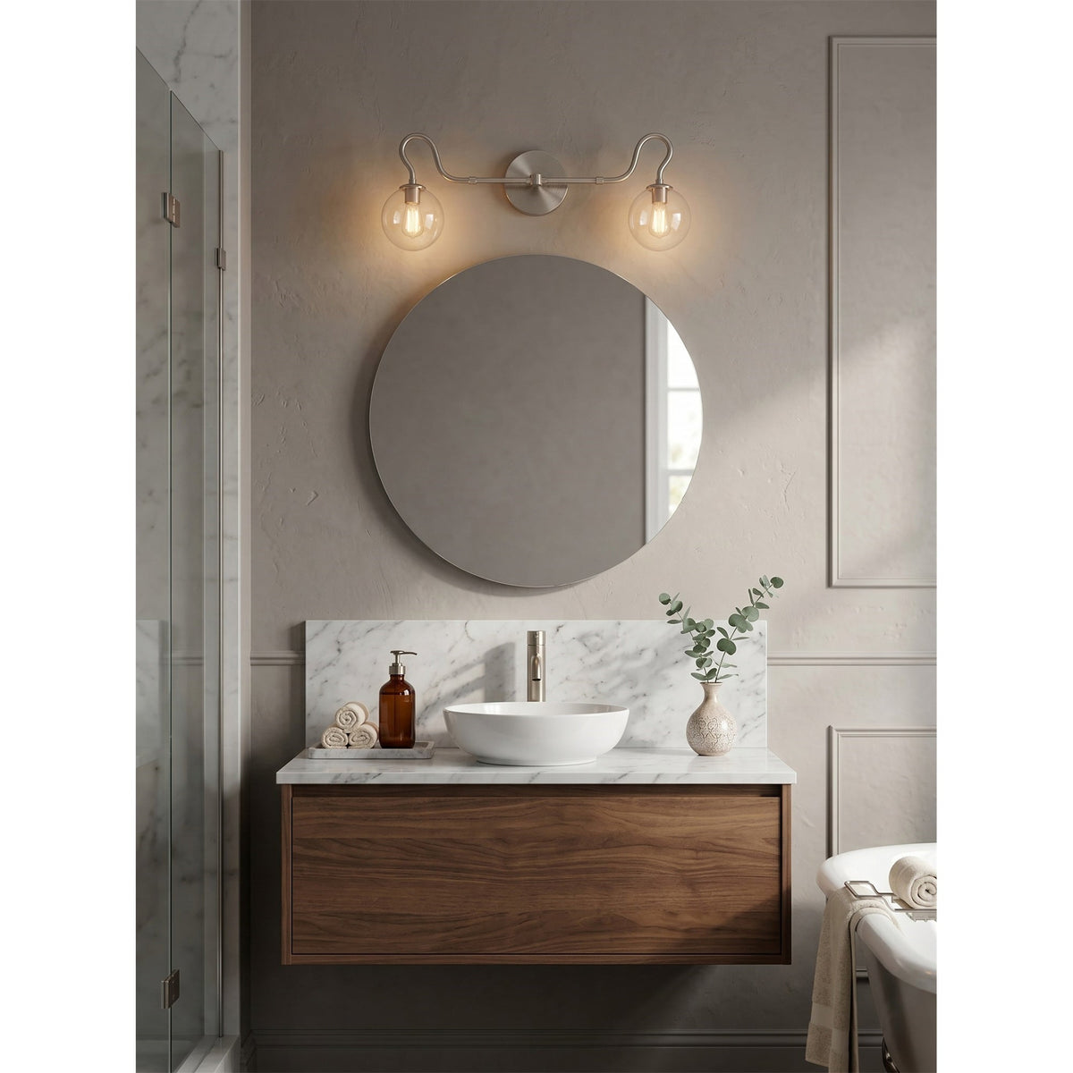 Marenne wandlamp met