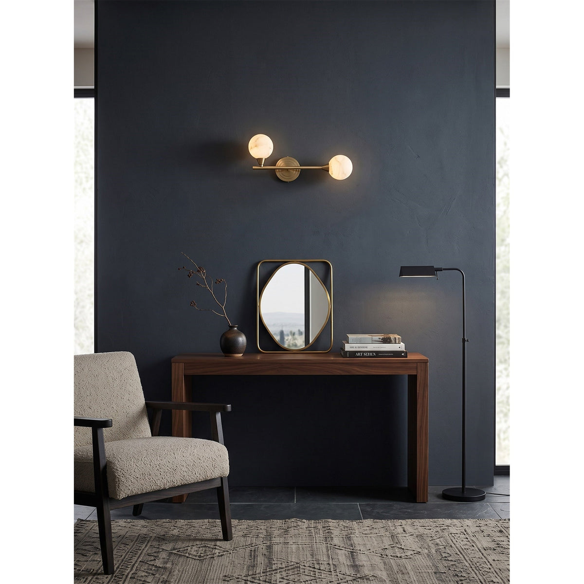 Miroielle wandlamp