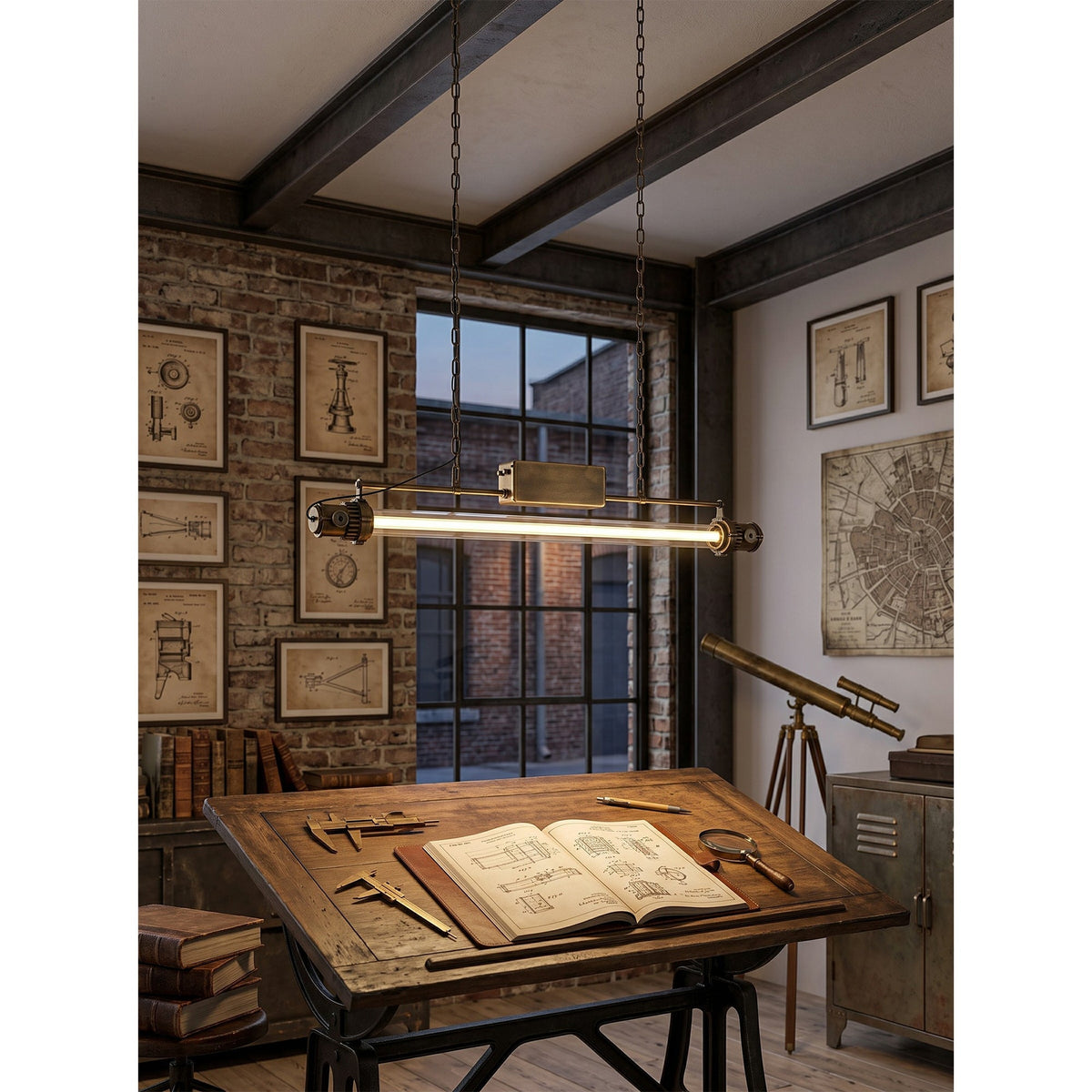 Pemberstone Lineaire hanglamp