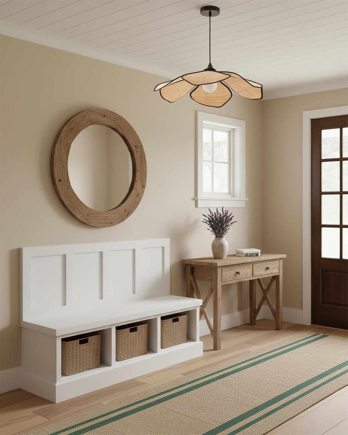 Viraisenne Petal hanglamp met bloemblaadjes