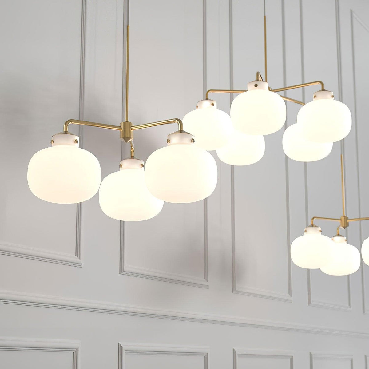 Fyor eigentijdse glas hanglamp