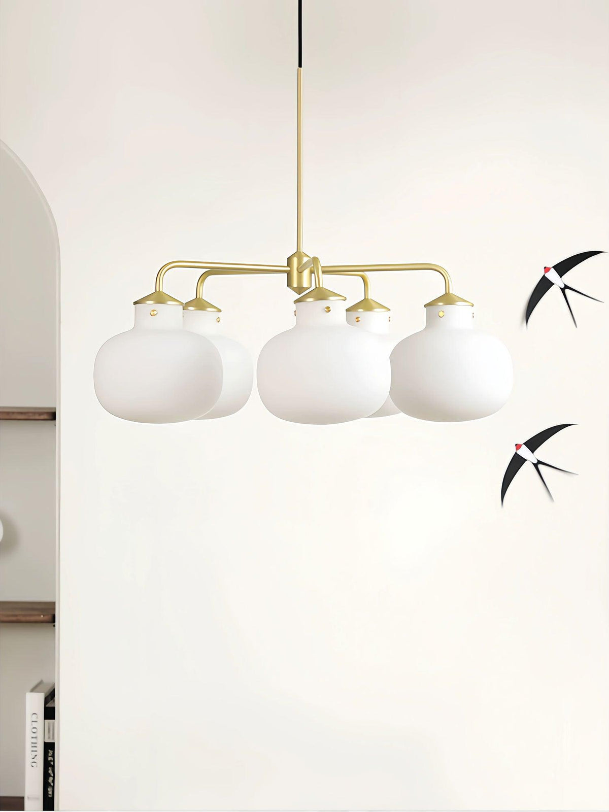 Fyor eigentijdse glas hanglamp