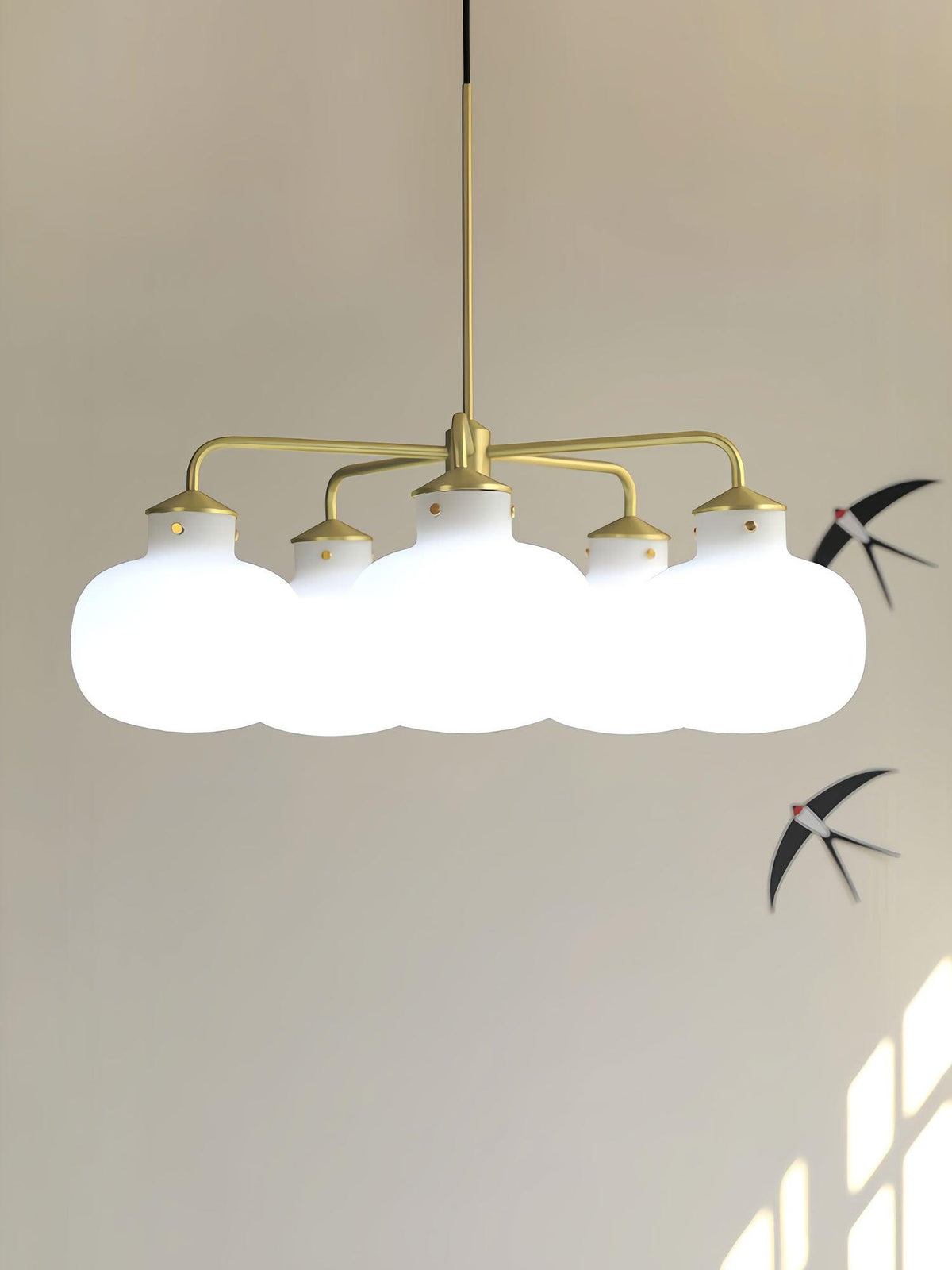 Fyor eigentijdse glas hanglamp