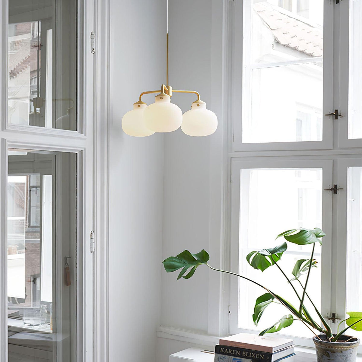 Fyor eigentijdse glas hanglamp