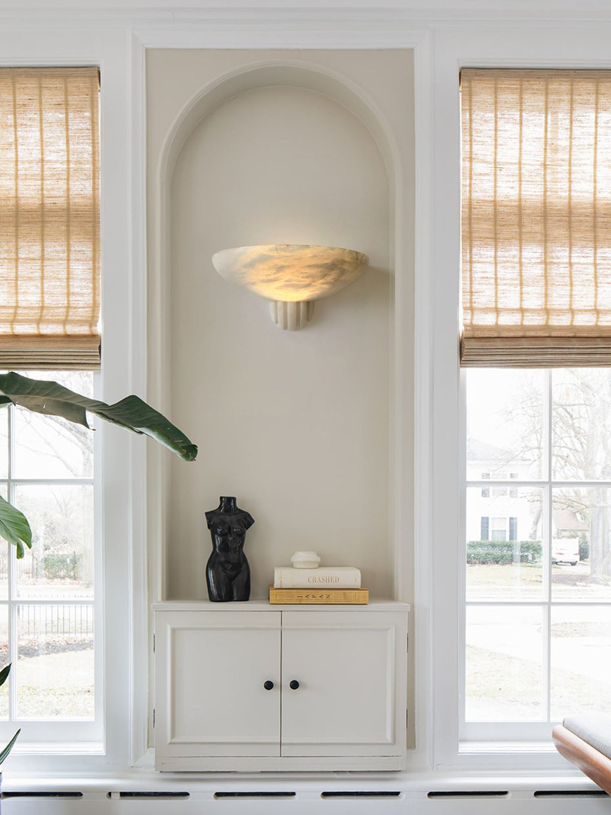 Rare albasten wandlamp