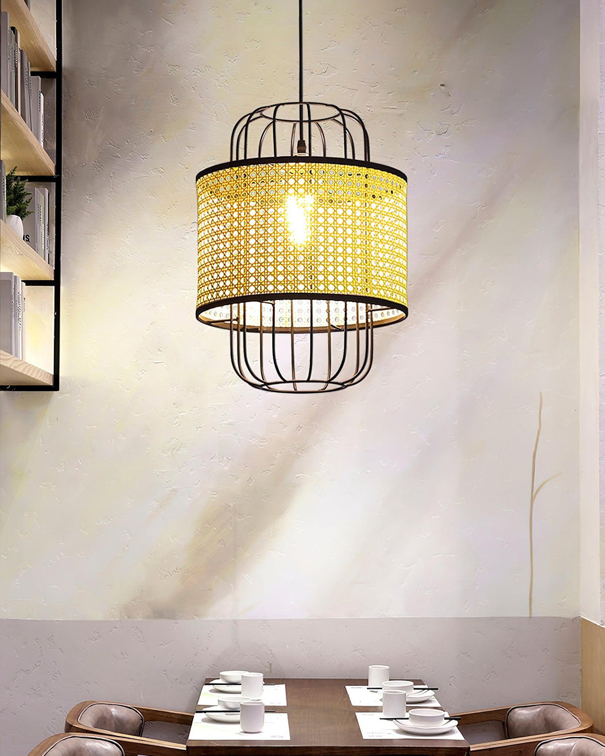 Lven Premium Art hanglamp van rotan
