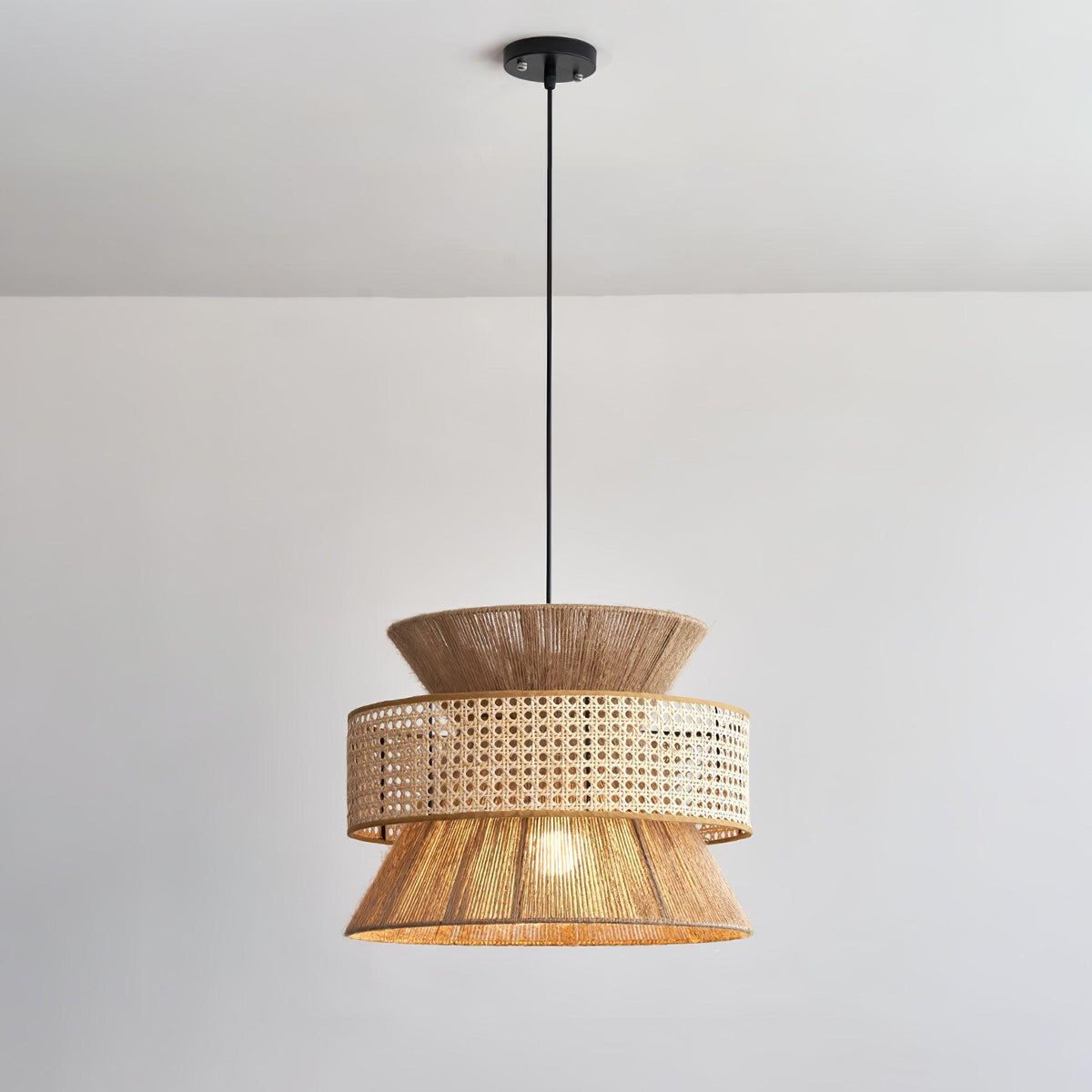 Aria bohemian hanglamp van bamboe