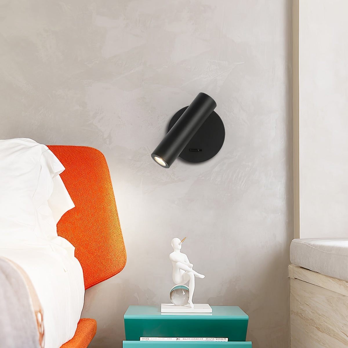 Cox Art Premium Lees LED Slaapkamer wandlamp