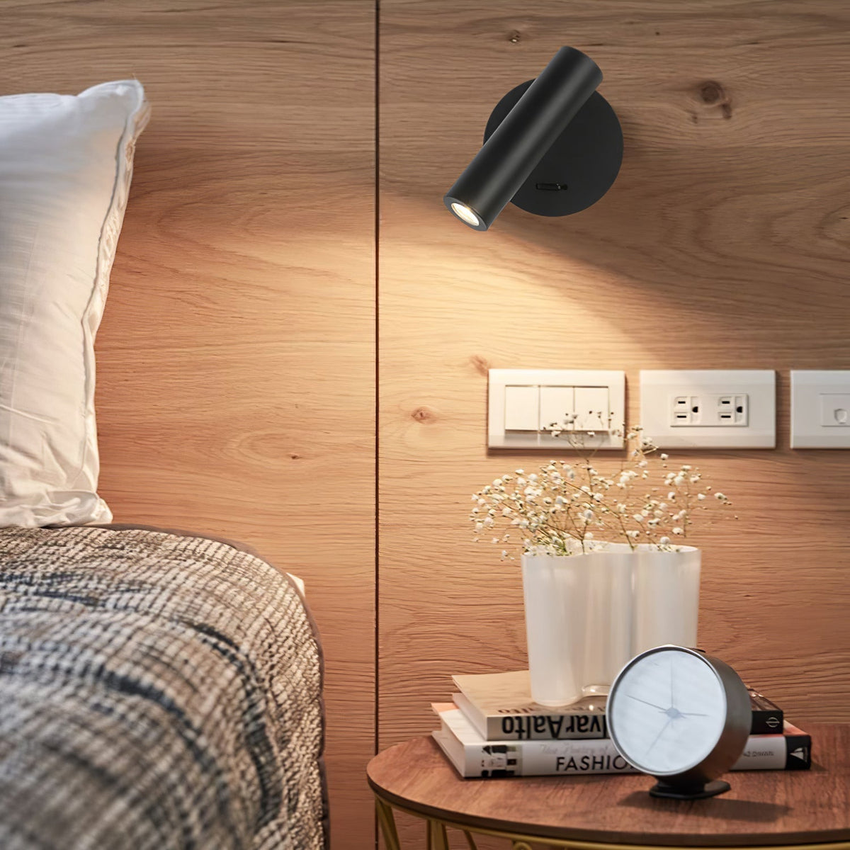 Cox Art Premium Lees LED Slaapkamer wandlamp