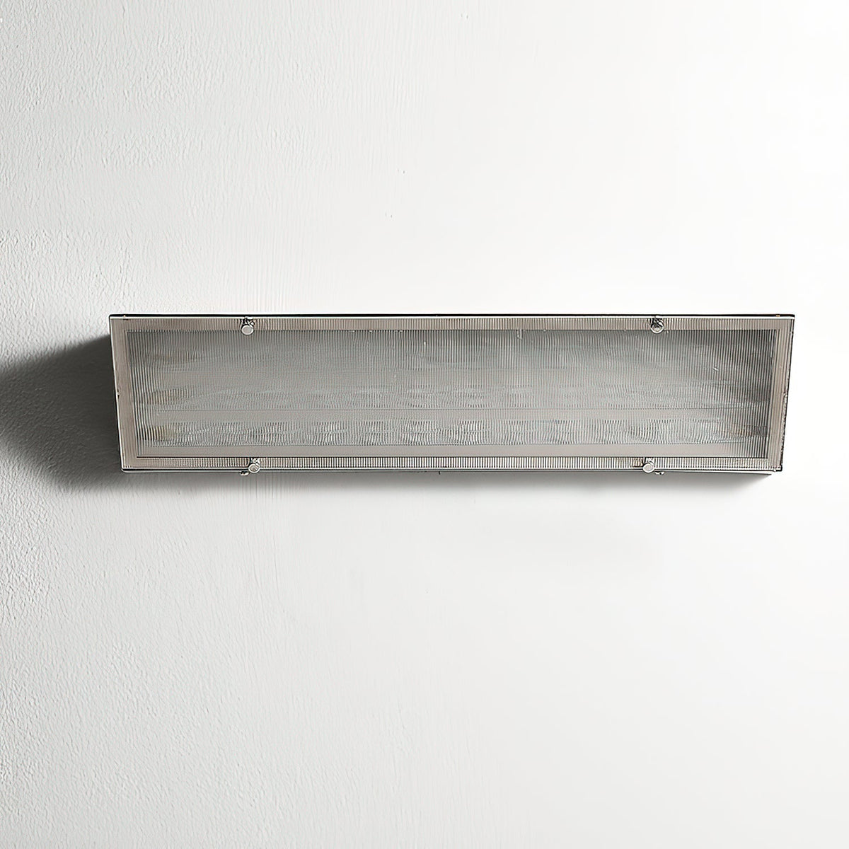 Recbox wandlamp chroom minimalistisch