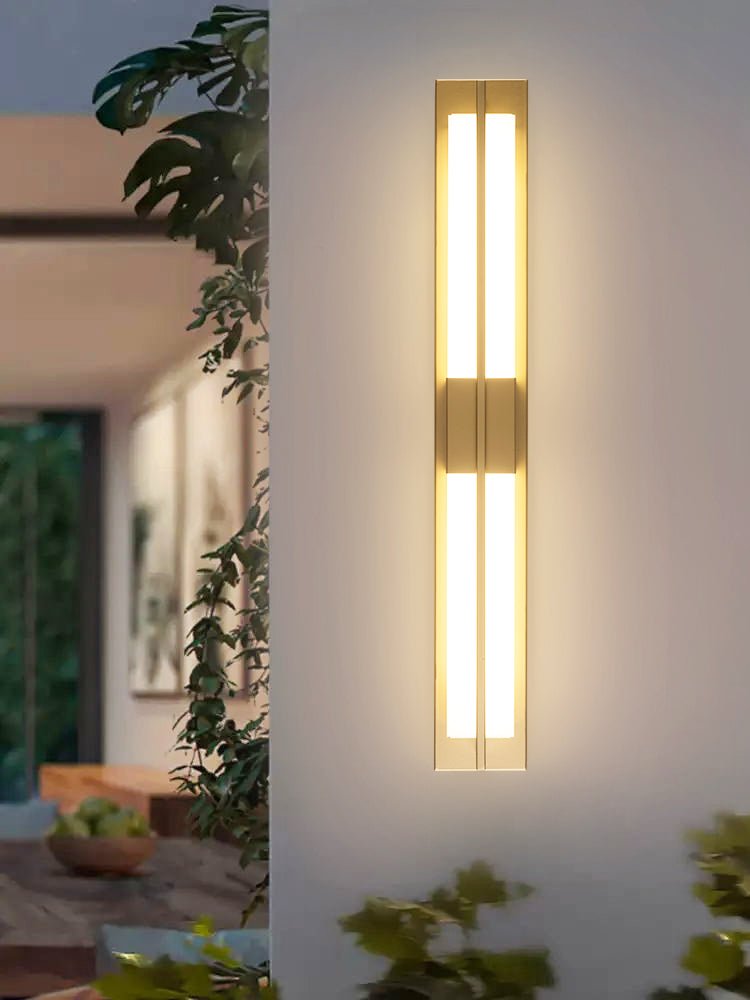 Laxor albast messing wandlamp