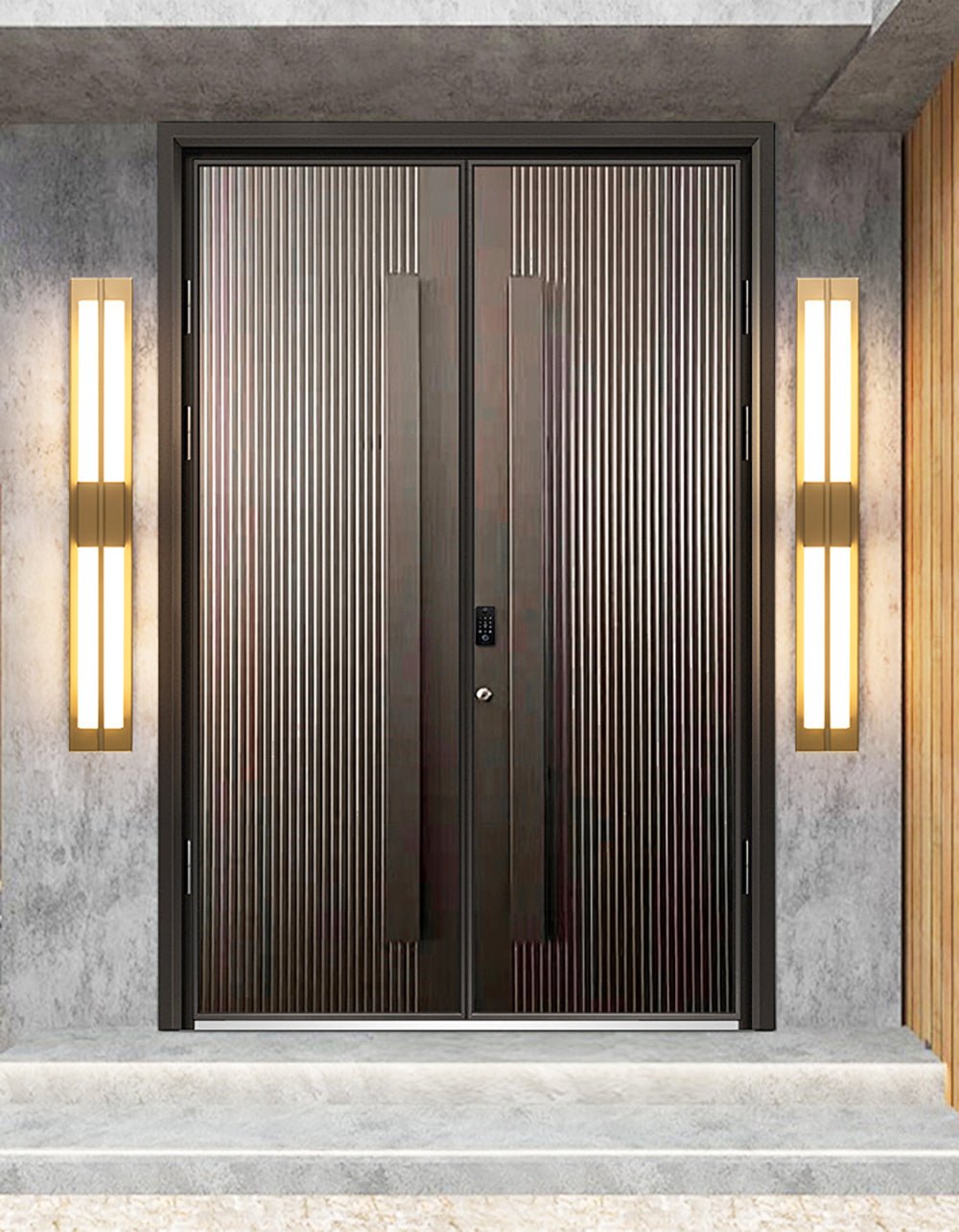 Laxor albast messing wandlamp