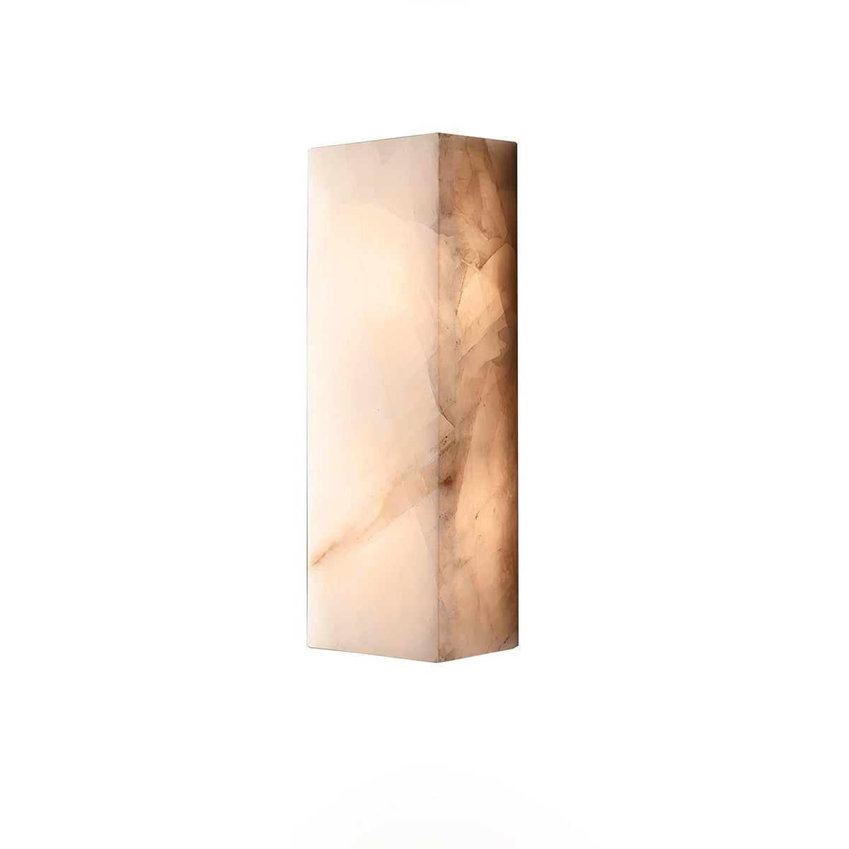 Eirivise Minimalistische buitenwandlamp van albast