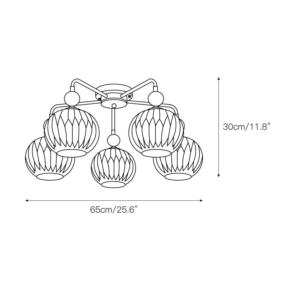 Orelalora plafondlamp