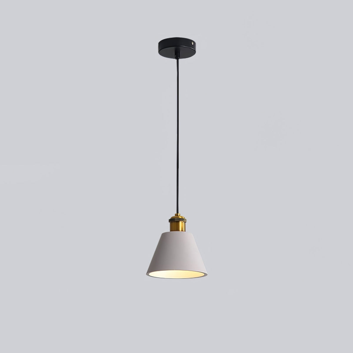 Trio Industriële hanglamp van hars