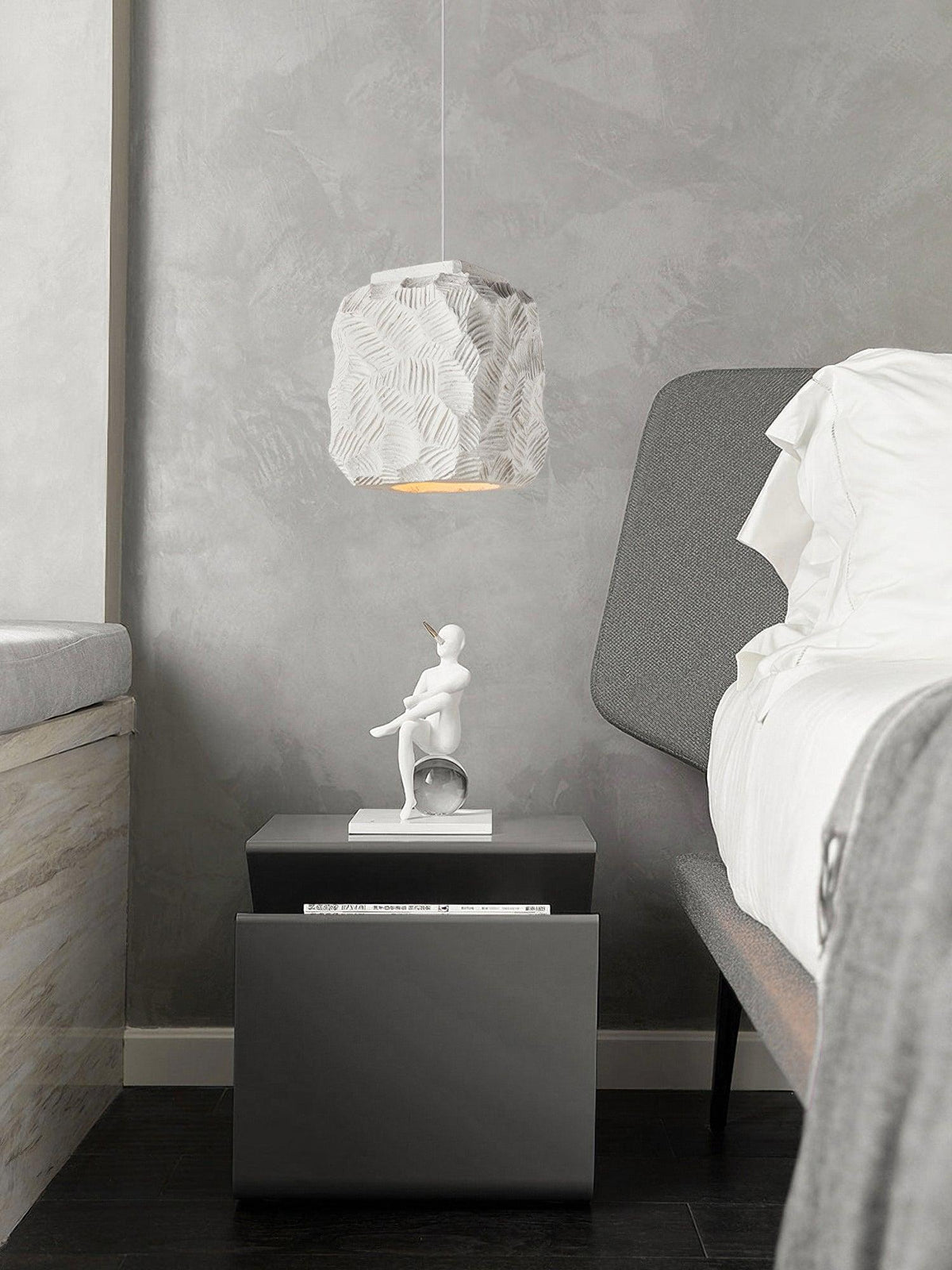 Olsilel hanglamp met individuele creativiteit en geometrische hars
