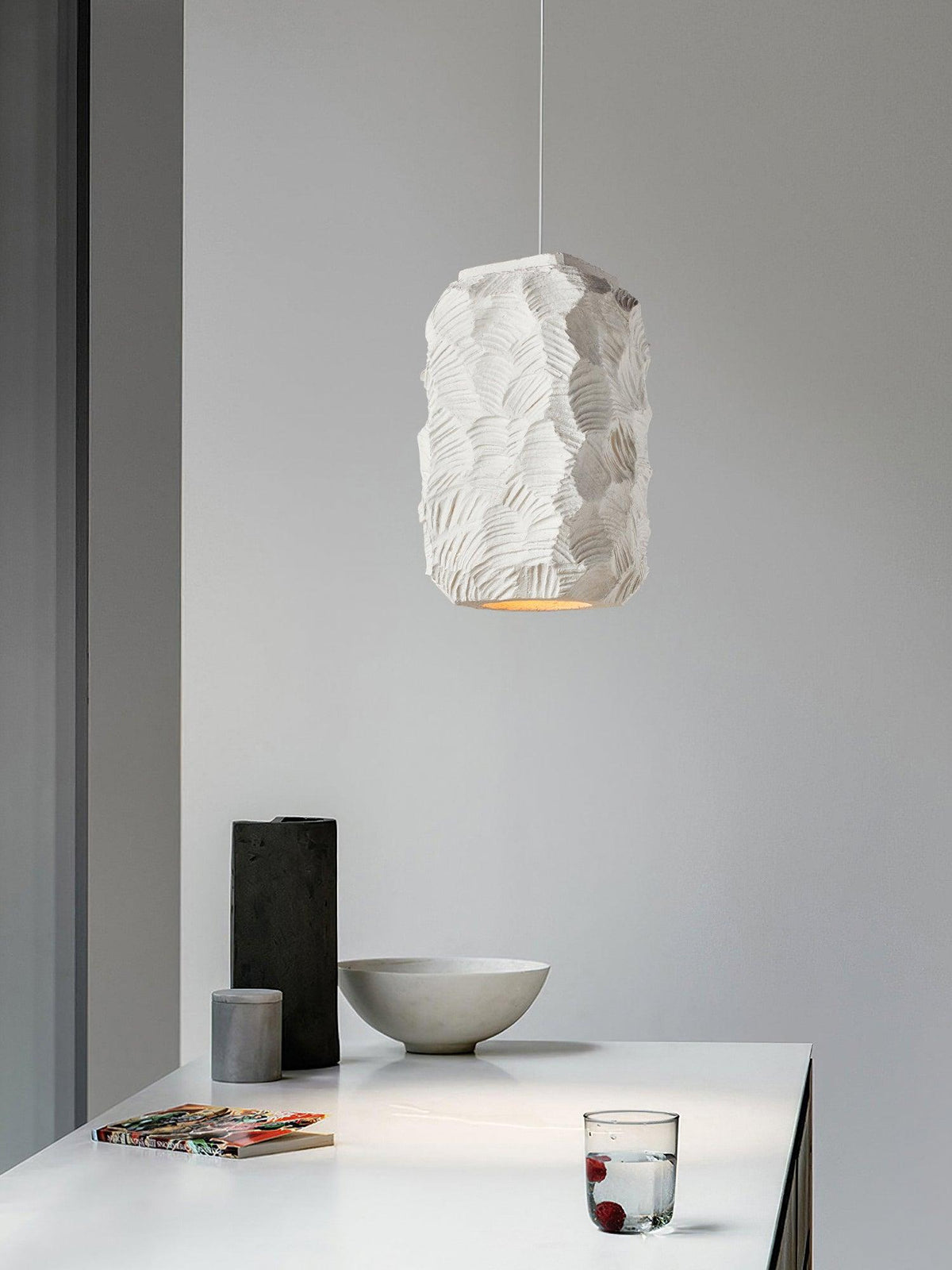 Olsilel hanglamp met individuele creativiteit en geometrische hars