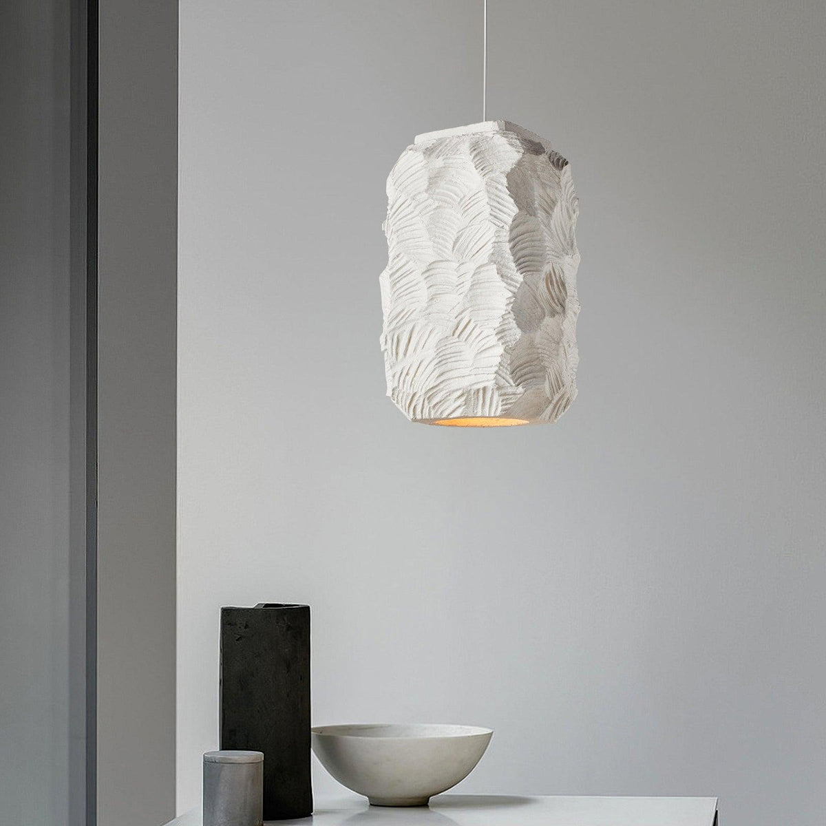 Olsilel hanglamp met individuele creativiteit en geometrische hars