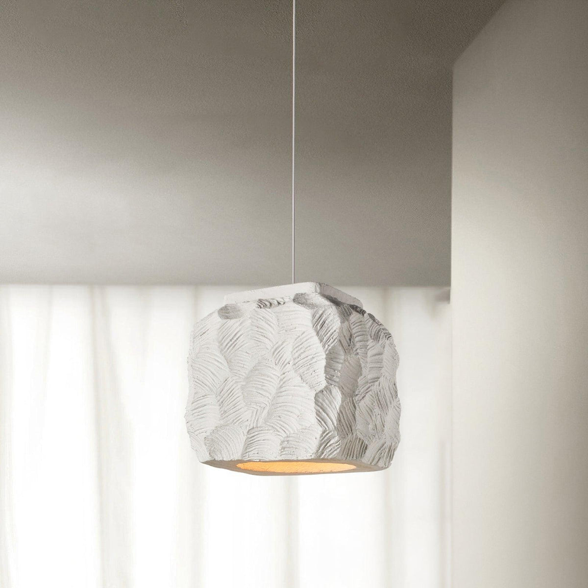 Olsilel hanglamp met individuele creativiteit en geometrische hars