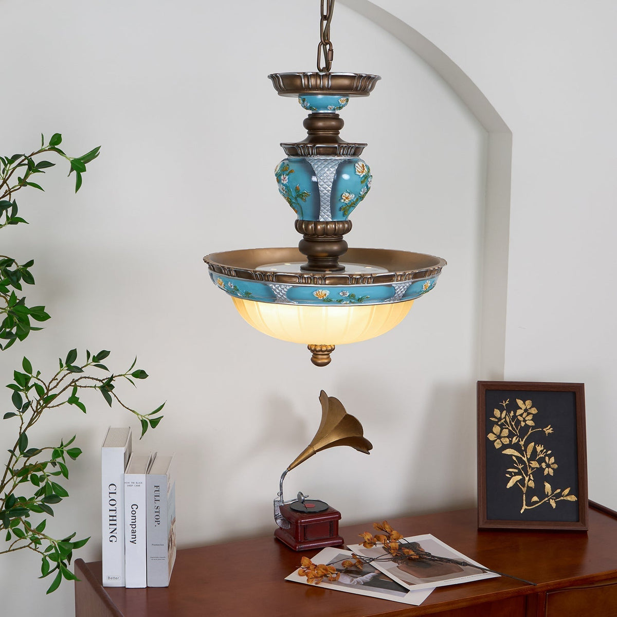 Galdo Retro hanglamp van hars