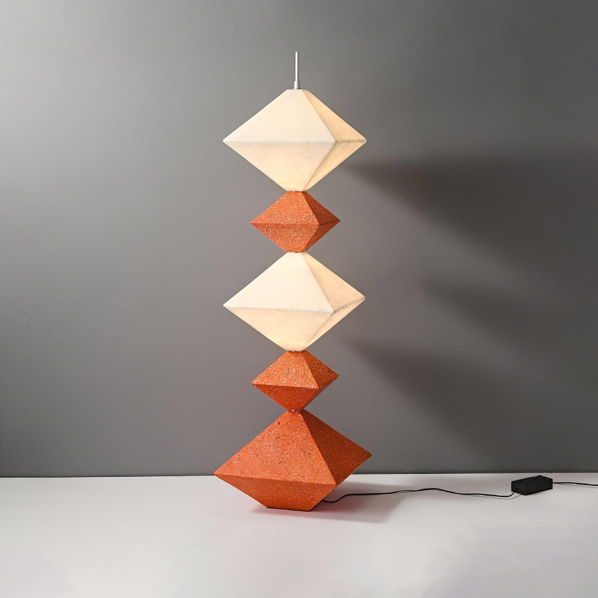 GeoGlow Rhombus Cube vloerlamp