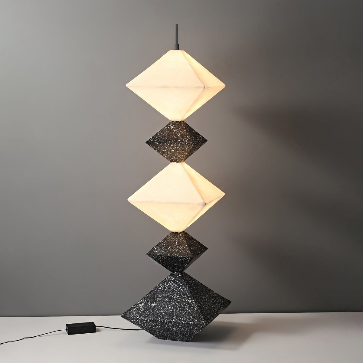 GeoGlow Rhombus Cube vloerlamp