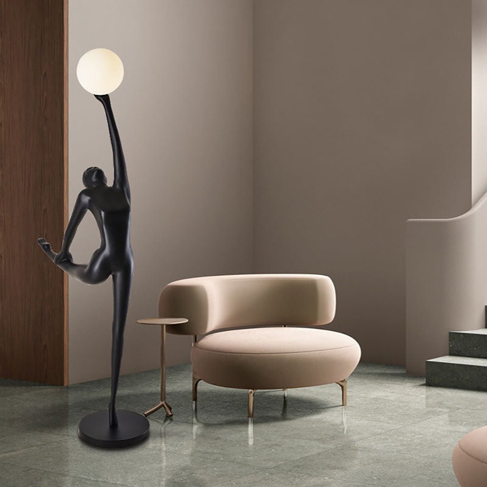 Lyrielle vloerlamp Ballerina in zwart
