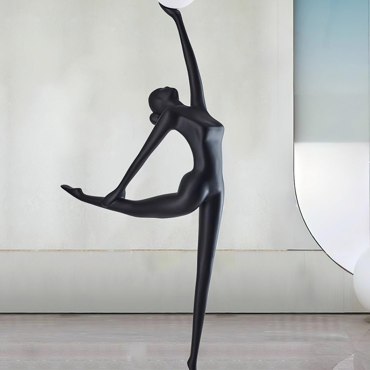 Lyrielle vloerlamp Ballerina in zwart