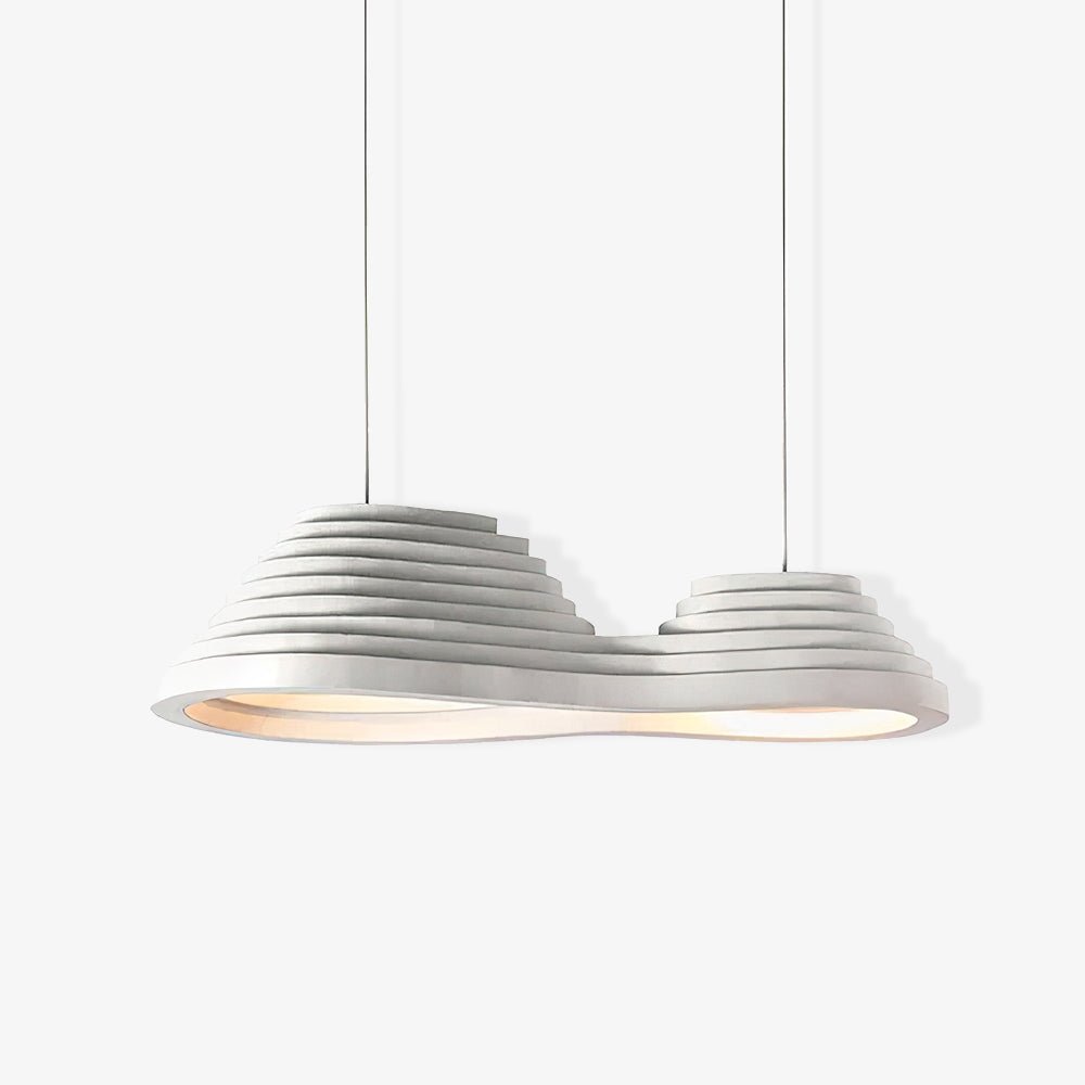 Niruise minimalistische hanglamp van hars