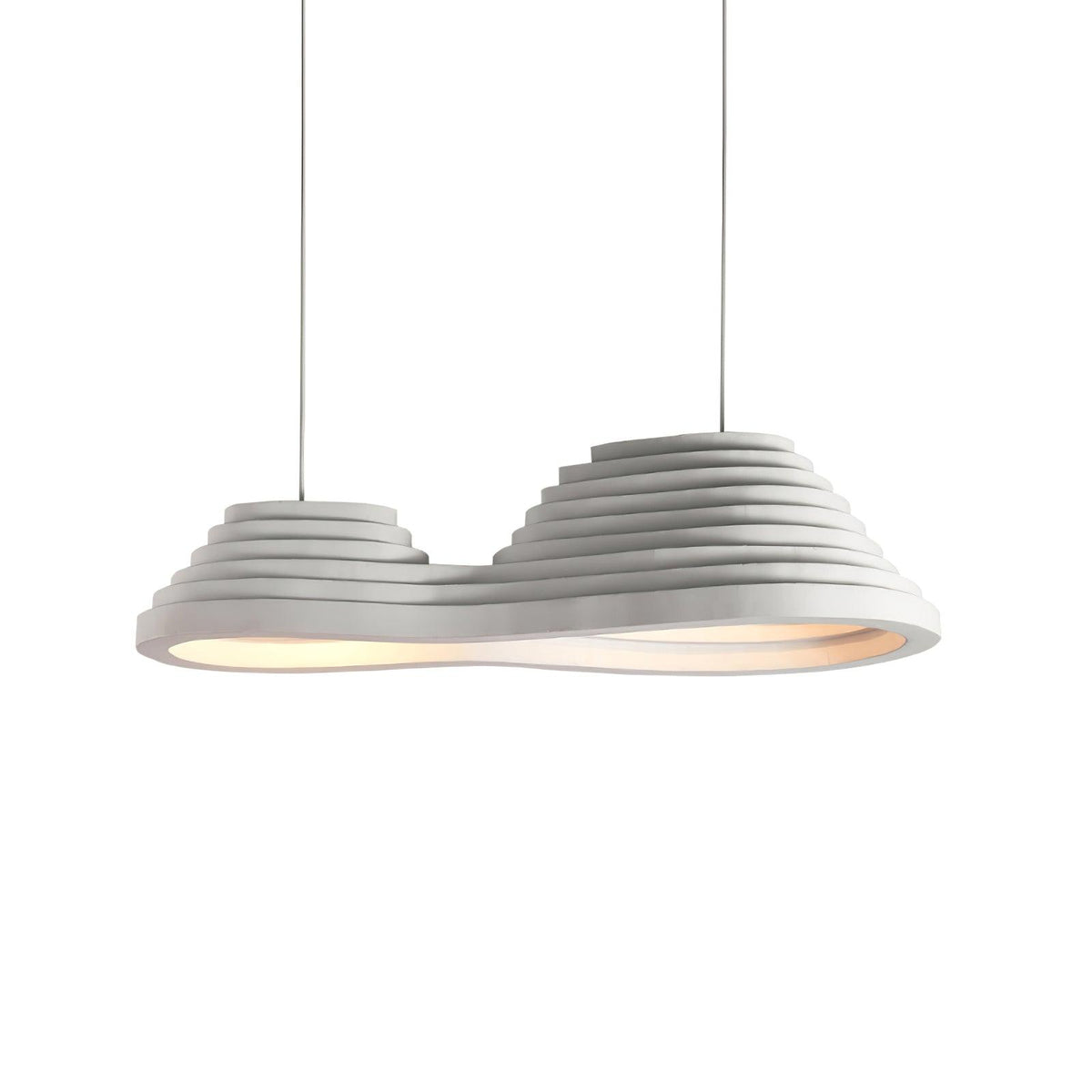 Niruise minimalistische hanglamp van hars