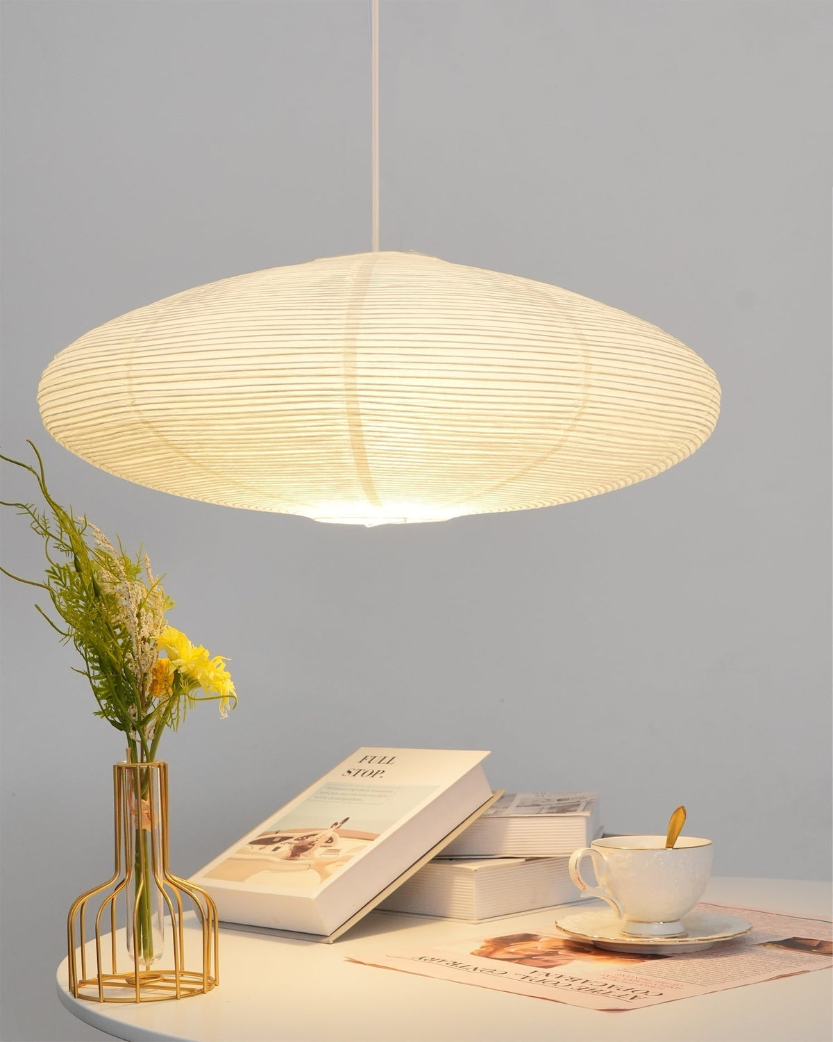 Piaiviella hanglamp washi-papier voor woonkamer