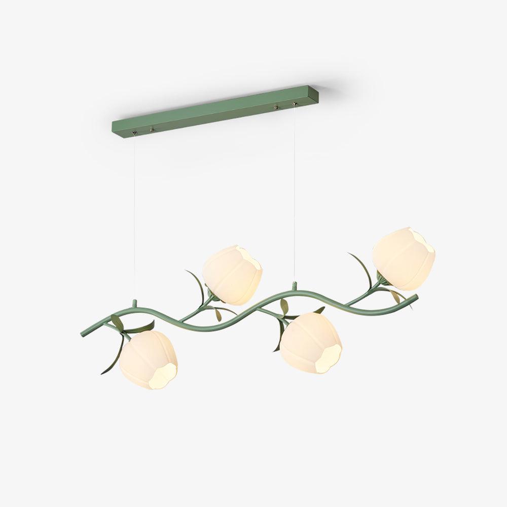 Liorareon Kroonluchter Bloemmotief glas